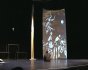 2010 - Live sand drawing for the play "Cet animal qui nous regarde"