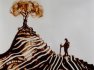 2009 - Live sand drawing for concert, Macao