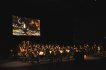 2009 - Dessin sur sable avec concert symphonique, Auditorium Lyon